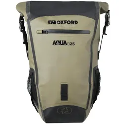 Oxford, Motorradgepäck, Aqua B-25 Backpack Khaki/Black (25 l)