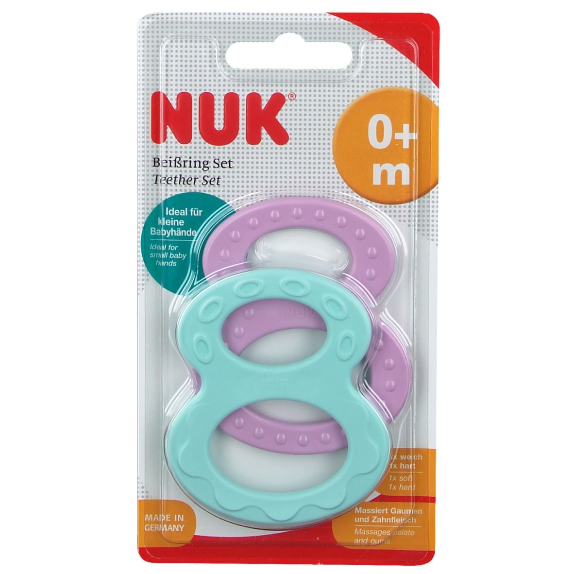 NUK Beißring-Set 1 St Set