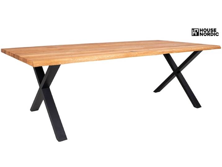 HOUSE NORDIC Tisch TOULON 240x95x75cm hellbraun