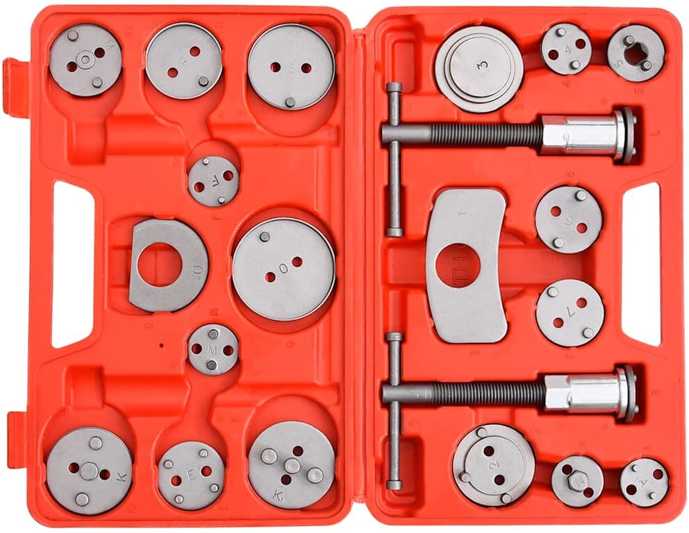 vidaXL Kit d'outils de filetage de piston d'étrier