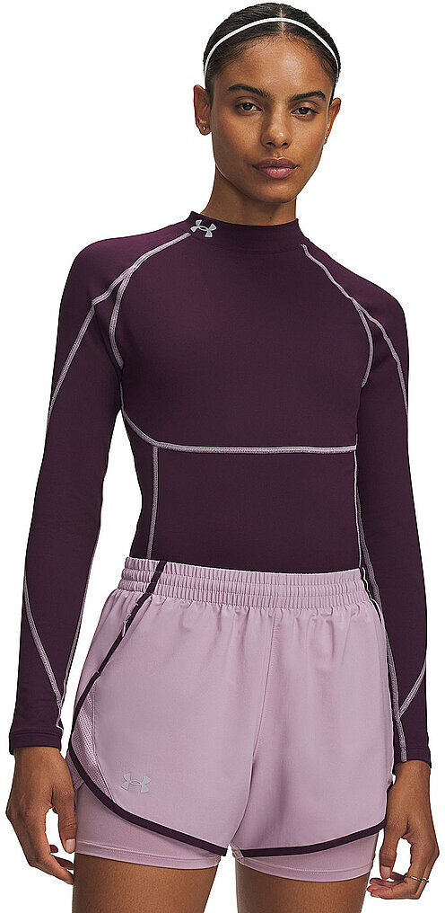 UNDER ARMOUR Damen Fitnessshirt UA ColdGear NEOLAST lila   L W
