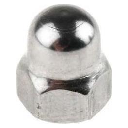 RS PRO Hutmuttern Edelstahl A2 M5 (M5) (2484400)