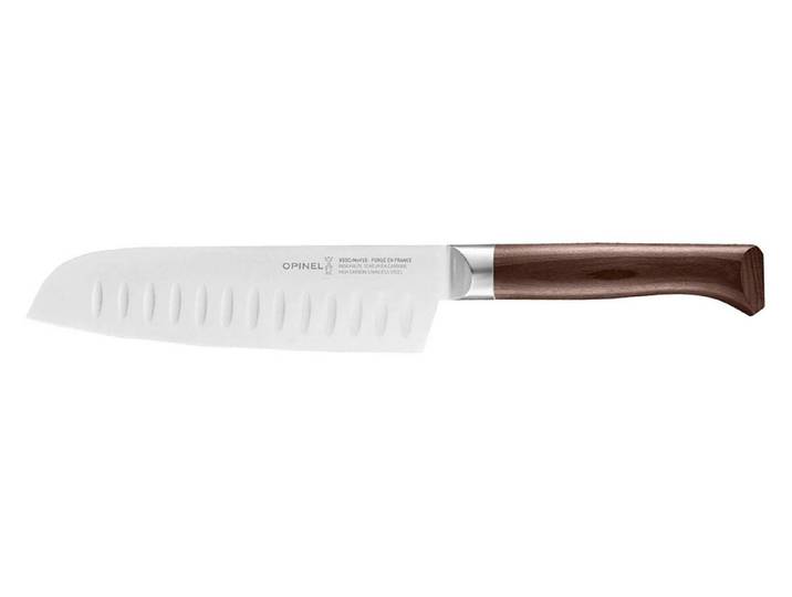 Opinel Kochmesser Opinel Les Forgés 1890 Santoku mit Kullenschliff, 17 cm 002287