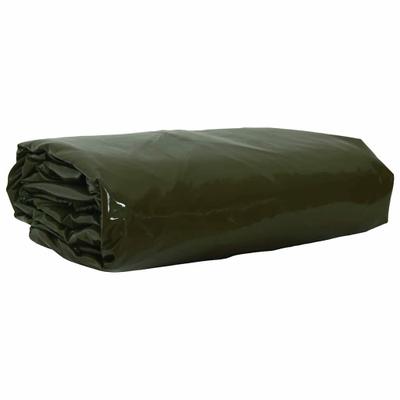 vidaXL Plane 650g / m² Olive Grün 1,5 x 2,5 m