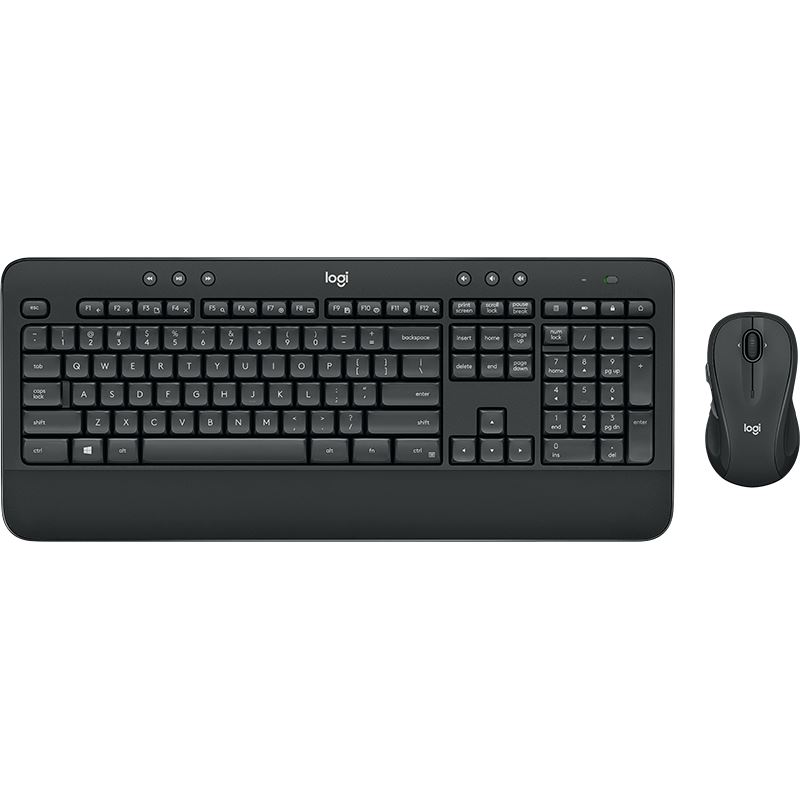 Logitech MK545 Advanced Deutsch 2.4 GHz und USB schwarz