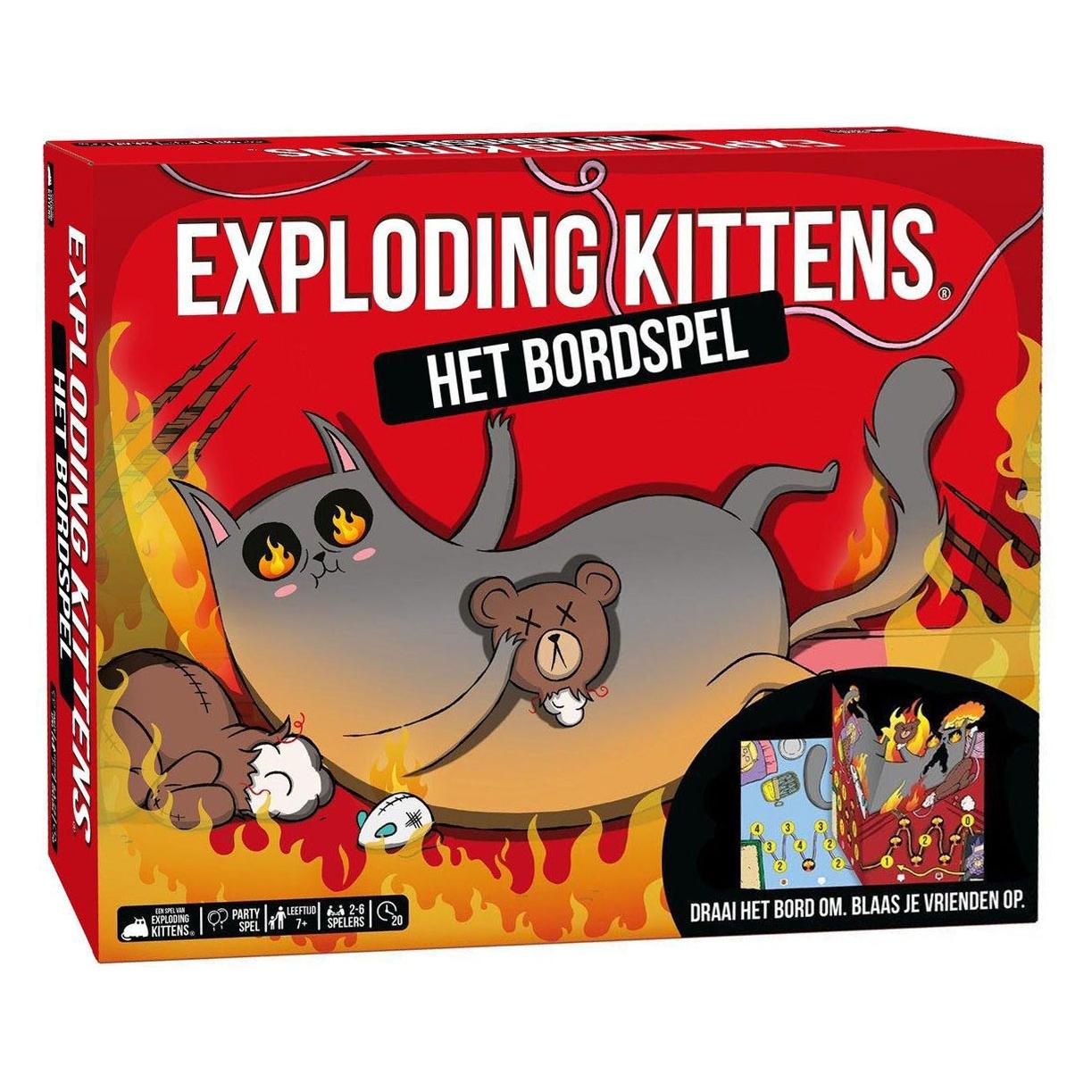 Asmodée Exploding Kittens Het Bordspel (Niederländisch, 2 - 6 Spieler) (EKIBG01NL)