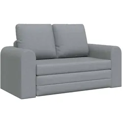 vidaXL Sofa Bett Hellgrau 148 x 71 x 83 cm Stoff