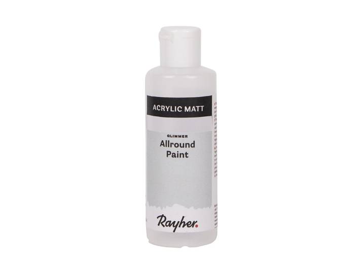 Allround Paint Acrylfarbe Glimmer, Flasche 80ml