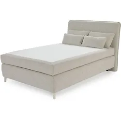 Boxspringbett HARPER JODAR (LF 140x200 cm) - Bezug: Stoff - LF 140x200 cm