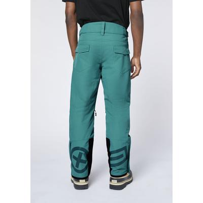 Skihose CHIEMSEE, Herren, Gr. 46, Normalgrößen, grün (hydro), 100% Polyester, unifarben, regular fit, Hosen Skihose, - 10.000 WP/ 10.000 MVP