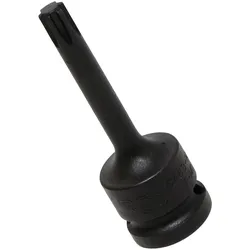 BGS 5483-M8 Kraft Biteinsatz Keil-Profil (für RIBE) M8 Länge 75mm Antrieb 12,5mm (1/2")