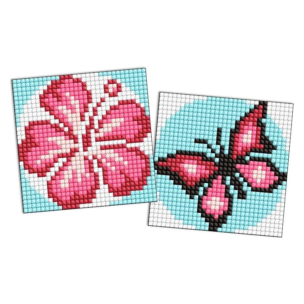 Ideyka Diamond Painting Sticker - Pink (AMS1063)