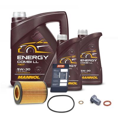Bestprice Ölwechsel SET + 7L 5W-30 Motoröl [Hersteller-Nr. 40669173] für Alpina, Wiesmann, BMW