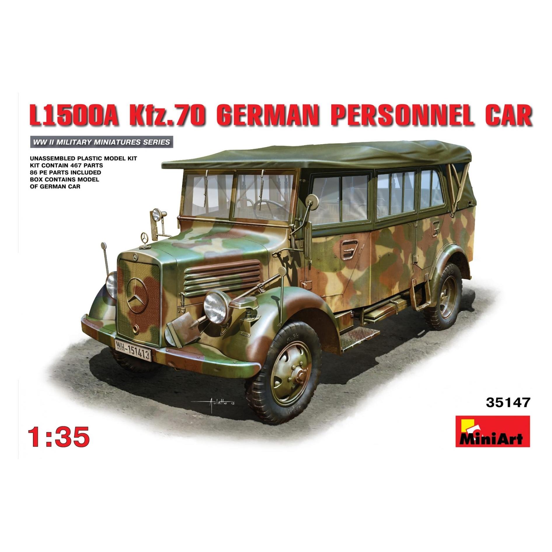 Mini art L1500A (Kfz.70) German Personel Car (35147)