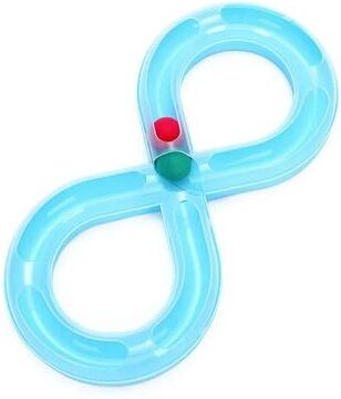 Inspire Select Interactive Cat Toy Turntable Teasing Stick Tunnel Set blue
