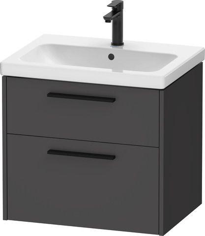 Duravit D-Code Waschtischunterschrank wandhängend Schubk. 2, DC46710BD490000