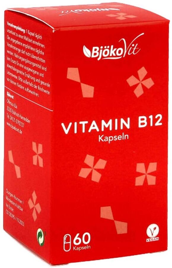 Vitamin B12 Vegan Kapseln 1000 [my]g Methylcobalam