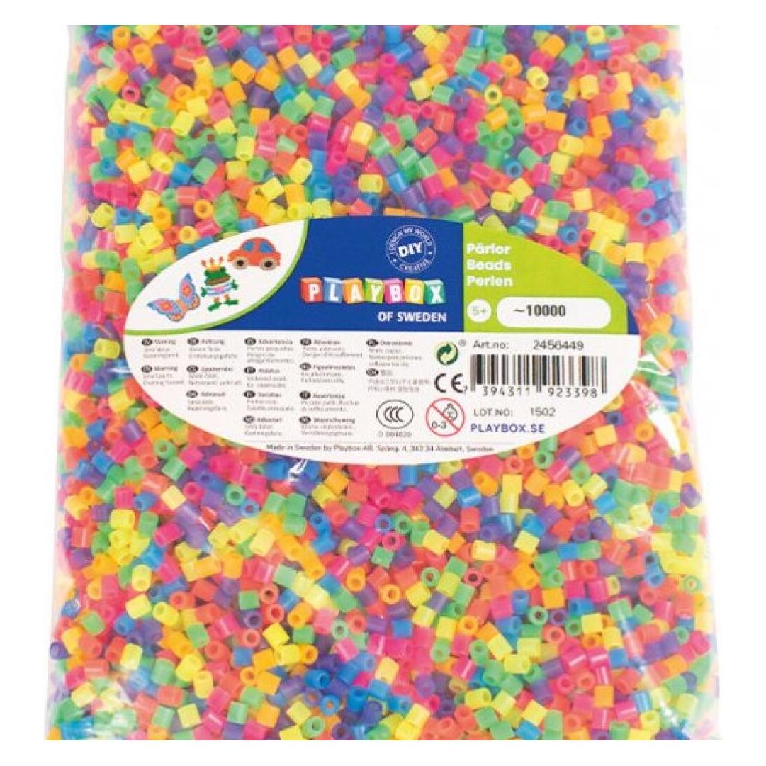 Playbox Bügelperlen - neon 10000Stück (2456449)