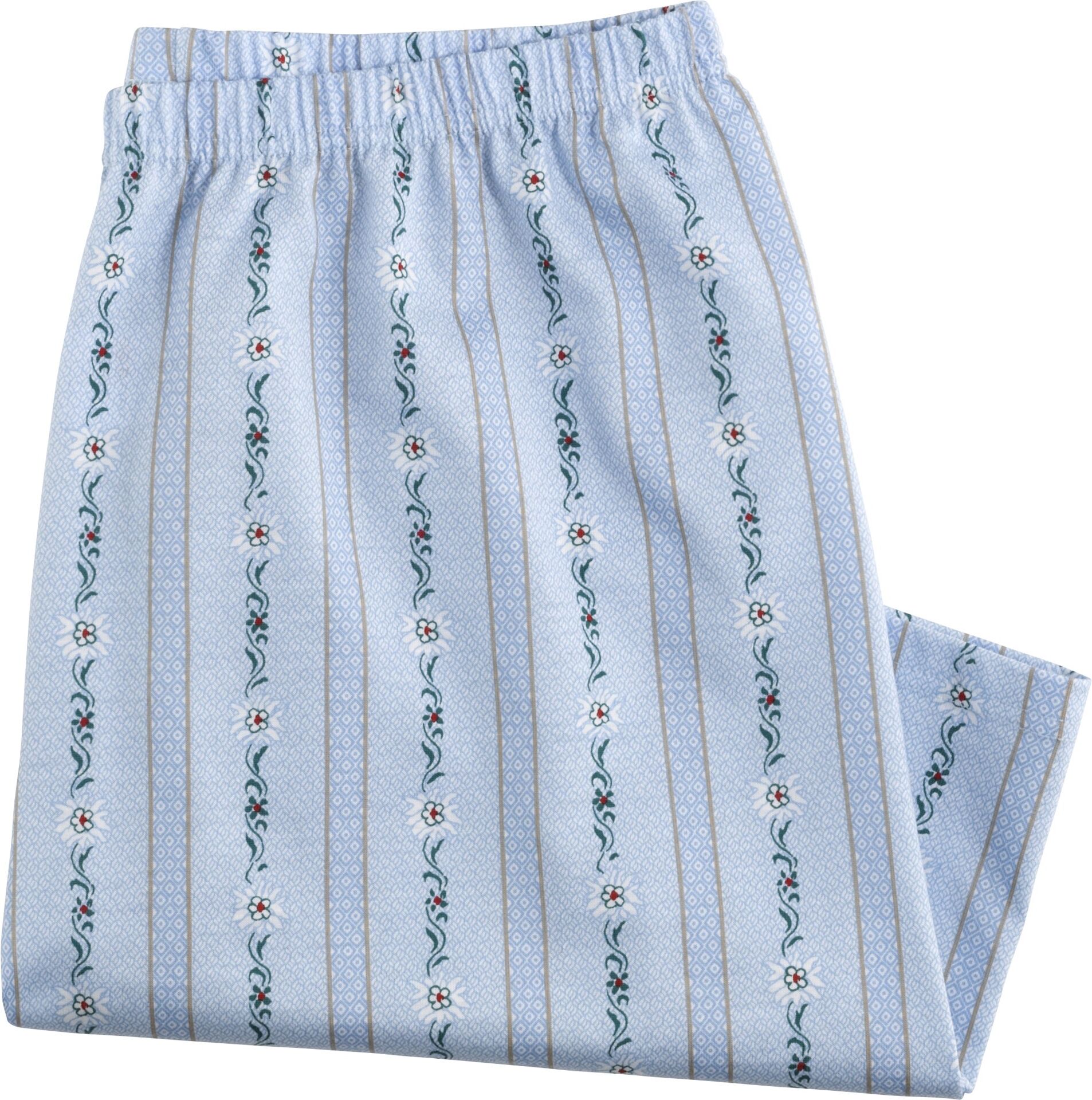 Capri-Pyjama ISA BODYWEAR "Pyjama kurz", Damen, Gr. S, blau (stahlblau), Obermaterial: 100% Baumwolle CO., Homewear-Sets Capri-Pyjama stahlblau S
