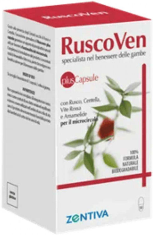 Zentiva Italia Ruscoven Plus Benessere Gambe Pesanti 50 Opercoli
