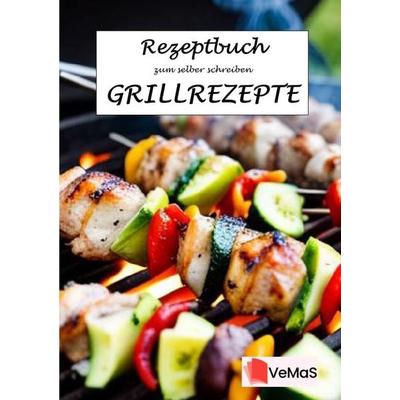Rezeptbuch zum selber schreiben. / Rezeptbuch zu selber schreiben - Grillrezepte Motiv Schaschlikspieße, Taschenbuch von Marc Schommertz, Epubli,