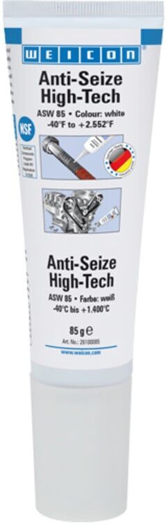 WEICON Anti-Seize ASW 85 High-Tech Montagepaste 85g Tube (26100085)