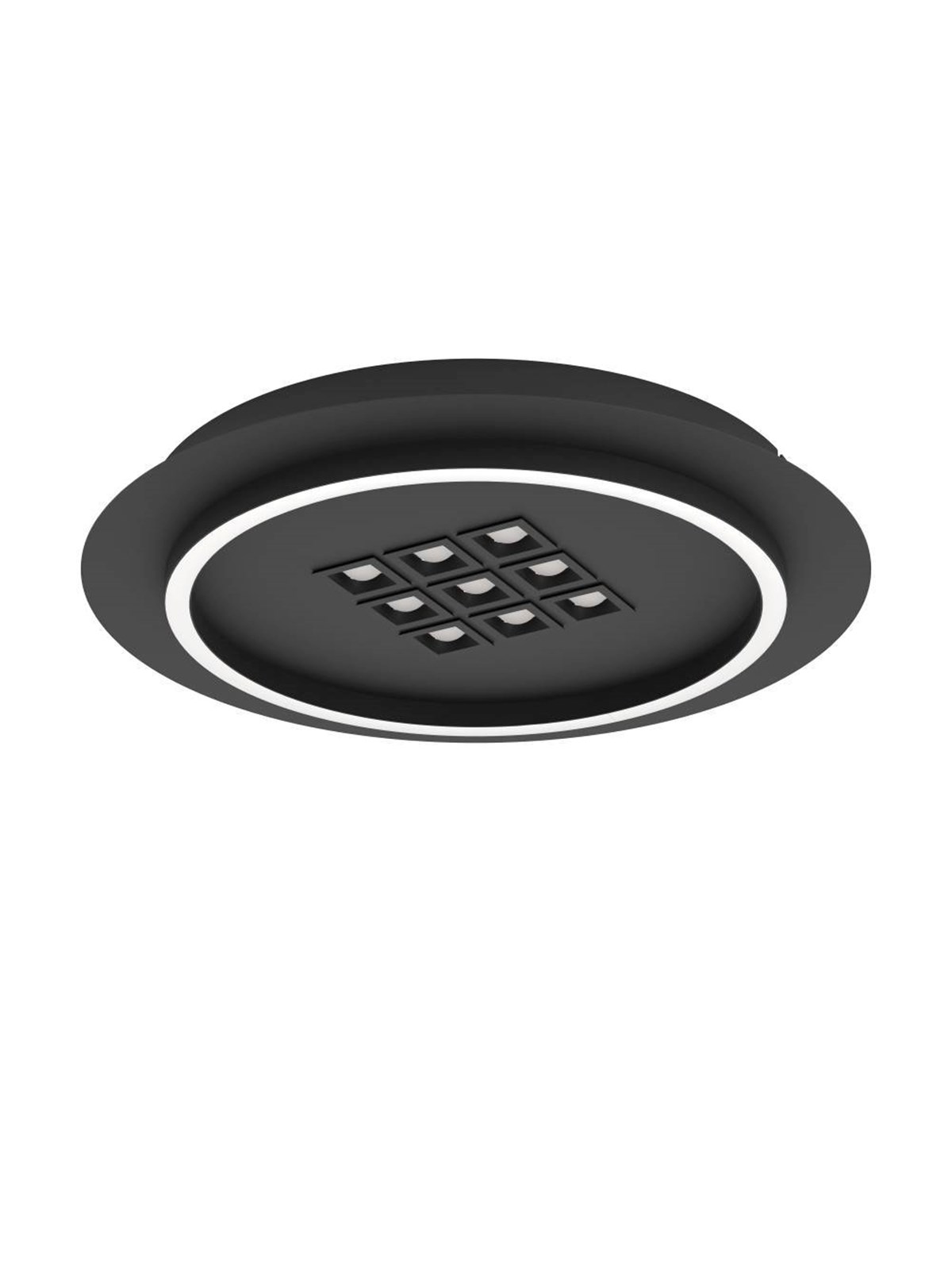 EGLO BALAZOTE DECKENLEUCHTE Ø380 CCT 2300LM SCHWARZ