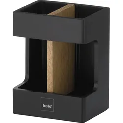 kela Zahnbürstenhalter Cube - schwarz