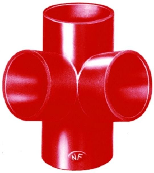 Culotte double d'équerre SMU 87°30 Dn 100 SPMC LOSSIGNOL FTB02345