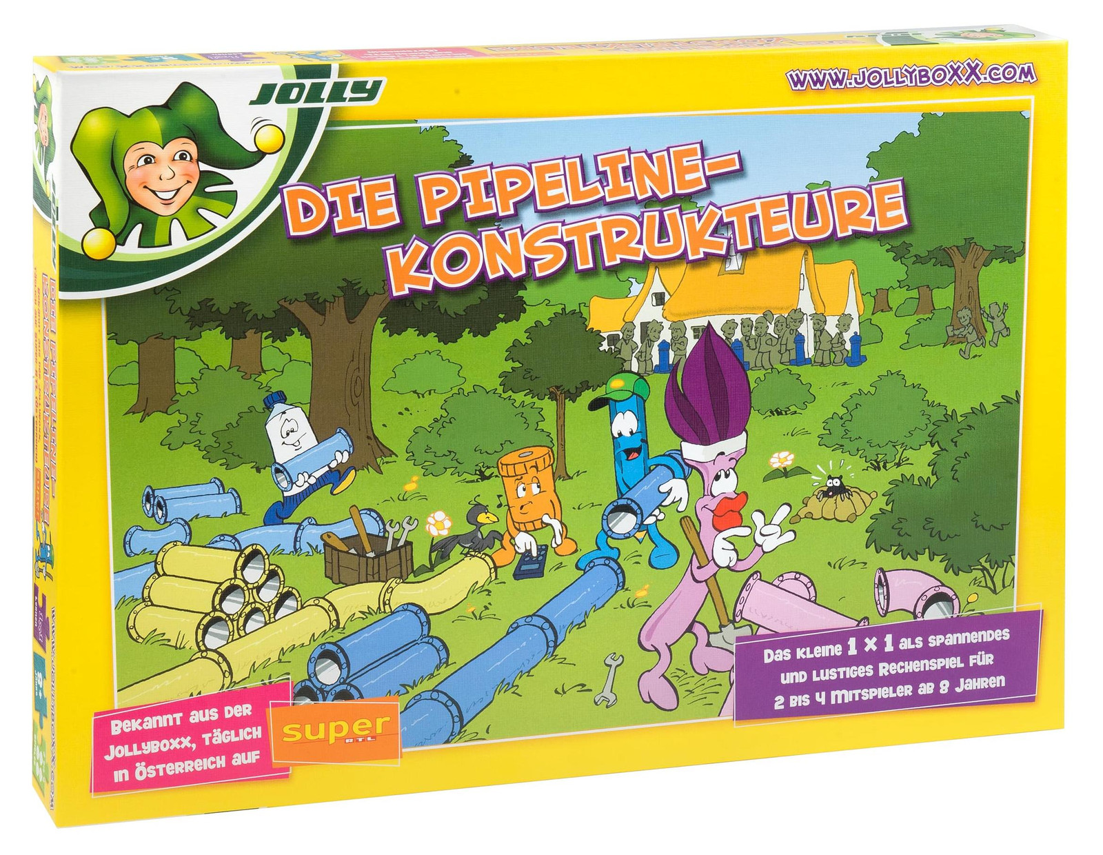 Jolly Breinspel Pijpleidingbouwers - Educatief rekenspel voor kinderen