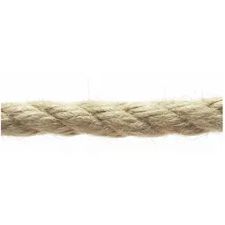 Pösamo, Seil, Polyfaser-Seil 6 mm x 120 m hanffarben (120 m)