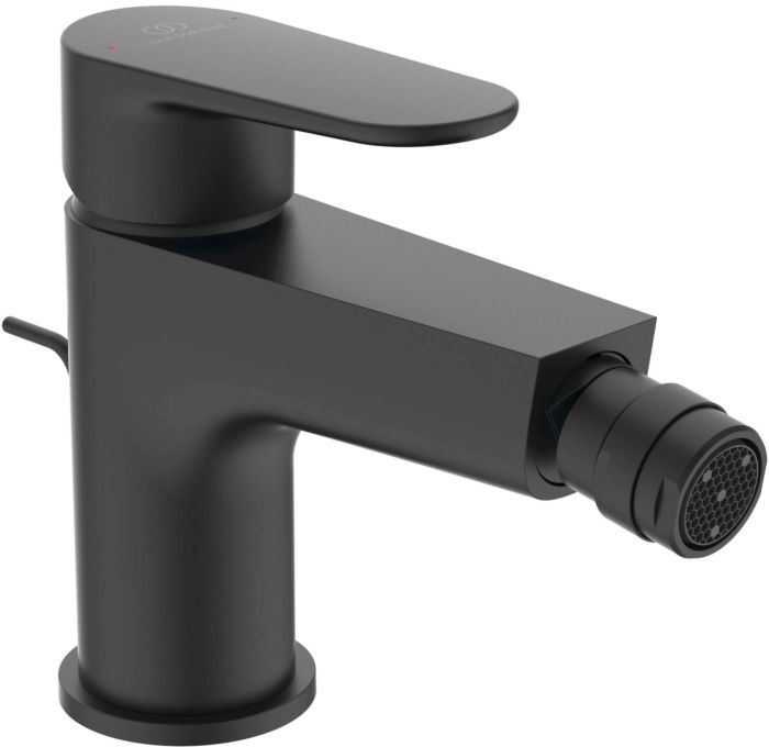 Ideal Standard O Bidetarmatur BC705XG Silk Black, Ausladung 132mm