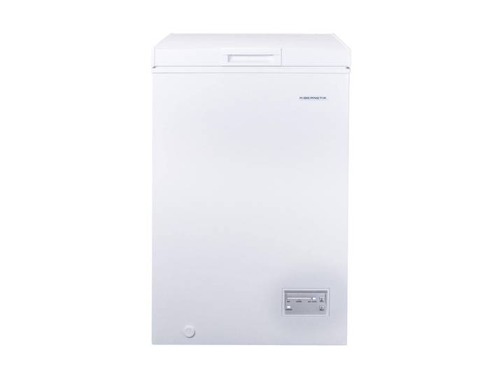 KIBERNETIK Gefriertruhe Gefriertruhe GT96 , Energieeffizienz: E, weiss (weiß), B/H/T: 55cm x 86cm x 53cm, Gefriertruhen, Gefriertruhe
