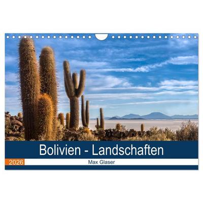 Bolivien - Einzigartige Landschaft (Wandkalender 2026 DIN A4 quer), CALVENDO Monatskalender