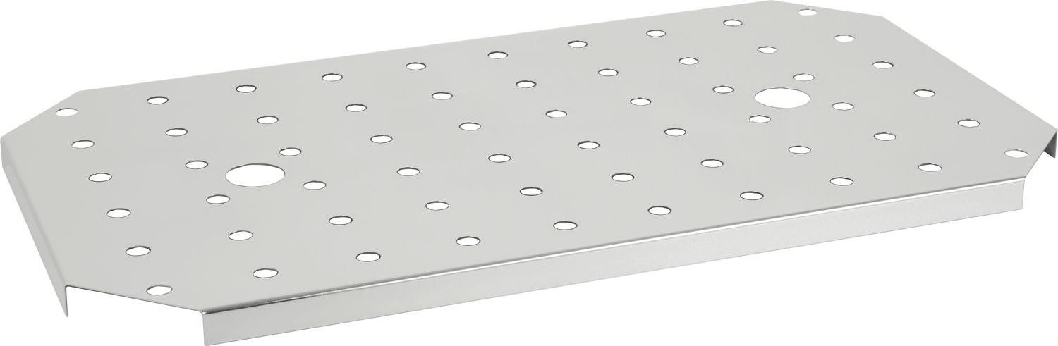 APS GN-container met deksel van roestvrij staal en drupbak voor GN 1/1
