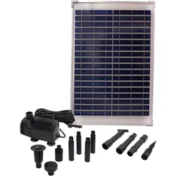 Ubbink SolarMax 1000 Springbrunnenpumpe inkl. Solarpaneel schwarz