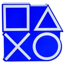 Paladone Products Lampada Playstation 2D Icons (Playstation Classic), Weiteres Gaming Zubehör, Mehrfarbig