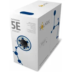 Solarix InstalaÄnÃ­ kabel CAT5E FTP PVC /box (FTP, CAT5e, 305 m), Netzwerkkabel