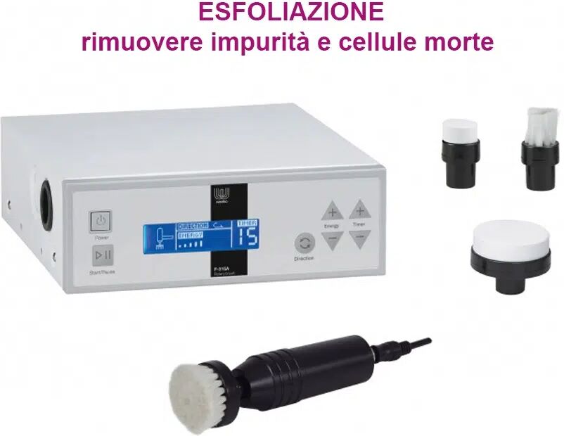 Weelko STRUMENTO DI ESFOLIAZIONE ROTARY BRUSH TRATTAMENTO SCRUB F315A