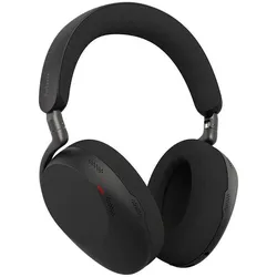 Jabra Evolve3 85 Headset Verdrahtet & Drahtlos mit Kopfband für Anrufe/Musik USB Typ-C Bluetooth Schwarz (Kabelgebunden, Kabellos, USB-C), Office Headset, Schwarz