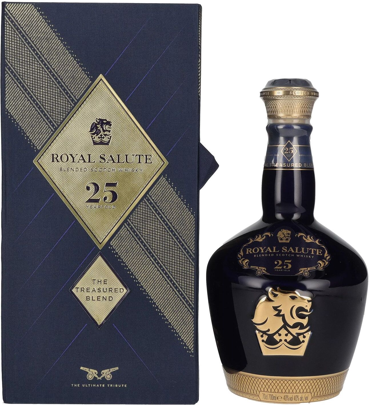 Chivas Brothers Royal Salute 25 Years Old THE TREASURE BLEND 40% Vol. 0,7l in Geschenkbox