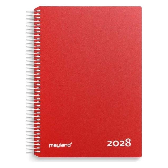 Mayla Pharma Timekalender rd PP-plast 2028 (28218010)