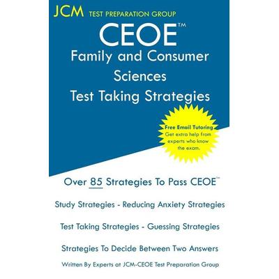 CEOE Family and Consumer Sciences - Test Taking Strategies, Taschenbuch von Jcm-Ceoe Test Preparation Group, JCM Test Preparation Group,