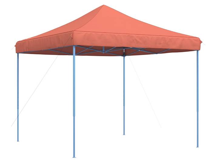 Tente de réception vidaXL 292 x 292 x 315 cm\, tissu Oxford couleur terre cuite