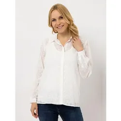 DAWID by Dawid Tomaszewski Bluse mit Top, Hemdblusenkragen leger weit