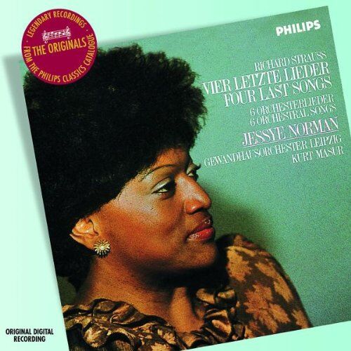 Jessye Norman - Vier Letzte Lieder/Orchesterlieder - Preis vom 09.10.2026 07:28:09 h
