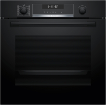 Bosch HBG578BB3 Einbau-Backofen 60cm schwarz Pyrolyse + Hydrolyse Air Fry AirFry Grillblech EEK: A+