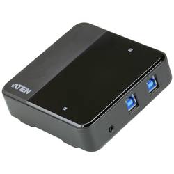 ATEN US3324 2 Port USB 3.2 Gen 1-Umschalter (USB 3.0) Schwarz