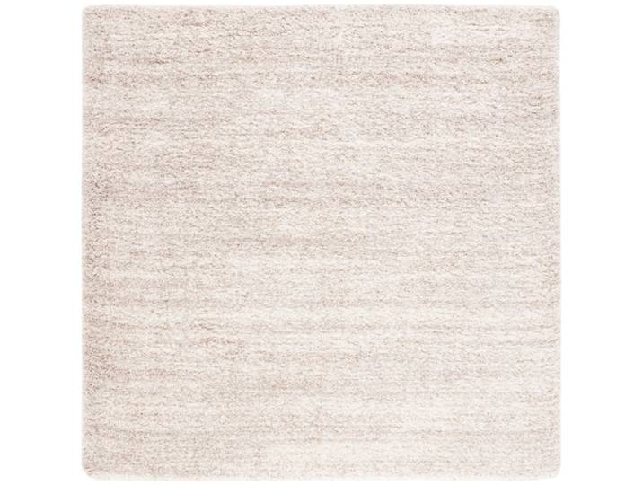 Tapis en polypropylène blanc/beige, 122 x 122 cm