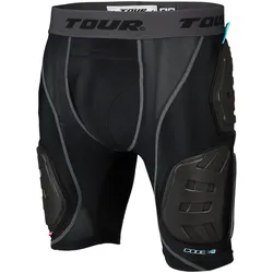Tour, Herren, Sporthose, Code 1.one SR Inline-Hockey-Gürtel (L) (L), Schwarz